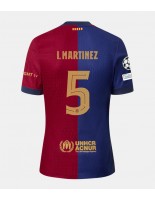 Barcelona Inigo Martinez #5 Domácí Dres 2024-25 Krátký Rukáv